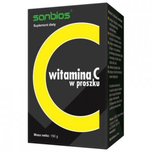 SANBIOS Witamina C w proszku 150g 