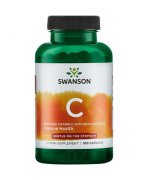 SWANSON Witamina C500 buforowana + bioflawonoidy - 100 kapsułek