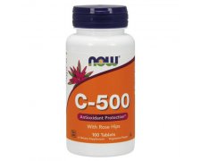 NOW FOODS C-500 Plus dzika róża