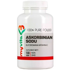 MYVITA Askorbinian sodu (witamina C buforowana) 100g