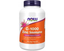 Now Foods C-1000 Zinc Immune - układ odpornościowy