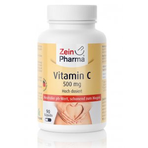 Zein Pharma Vitamin C Buffered, 500mg