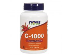 Now Foods C-1000 z dziką różą przedłużonym uwalnianiu
