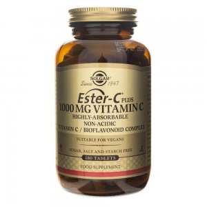 Solgar Ester C Plus – 1000 mg Witaminy C - 180 tabletek