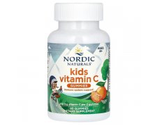 Nordic Naturals Kids Vitamin C Gummies, Tangy Tangerine Witamina C dla dzieci żelki