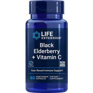Life Extension Black Elderberry + Vitamin C