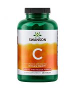SWANSON Witamina C1000 z RH przedłużone działanie - 250 tabletek