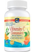 Nordic Naturals Witamina C Gummies, 250mg żelki mandarynka - 120 żelek