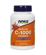 NOW C-1000 Complex buforowana - 180 tabletek