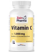 Zein Pharma Vitamin C, 1000mg - 120 kapsułek