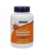 NOW FOODS Askorbinian magnezu proszek 227g - witamina C - 227 g