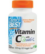 Doctor's Best Witamina C z Quali-C 500mg - 120 kapsułek