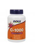 NOW witamina C-1000 z bioflawonoidami - 100 kapsułek