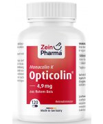 Zein Pharma Monacolin K Opticolin (Monakolina K, czerwony ryż) - 240 kapsułek 