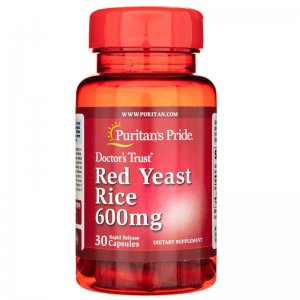 PURITAN`S PRIDE Red Yeast Rice (czerwony ryż) 600mg