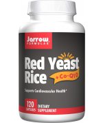 Jarrow Formulas Red Yeast Rice + CoQ10 (czerwony ryż, koenzym Q10) - 120 kapsułek