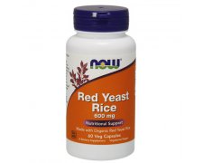 NOW FOODS Red Yeast Rice (czerwony ryż) 600mg