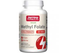 Jarrow Formulas Methyl Folate, kwas foliowy 400mcg