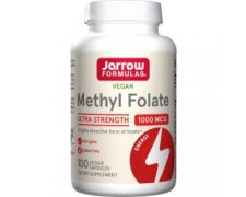 Jarrow Formulas Methyl Folate - Kwas Foliowy 1000mcg