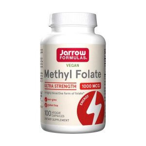 Jarrow Formulas Methyl Folate - Kwas Foliowy 1000mcg