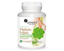 Aliness Methylo Folian 5-MTHF 600 µg 100 kapsułek VEGE
