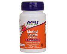 Now Foods Methyl Folate (Kwas foliowy) 1000mµg
