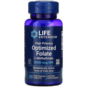 Life Extension High Potency Optimized Folate (kwas foliowy)