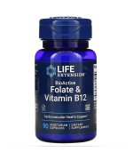 Life Extension BioActive Folate & Vitamin B12 - 90 kapsułek