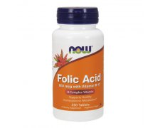 Now Foods Kwas foliowy 800µg
