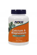 NOW FOODS Calcium & Magnesium 100 tabletek - 100 tabletek