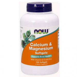 NOW Foods Cal-Mag (Wapń + Magnez+ Cynk) + Witamina D