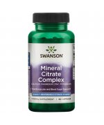 SWANSON Cytryniany Multi Mineral Citrate Complex - 60 kapsułek