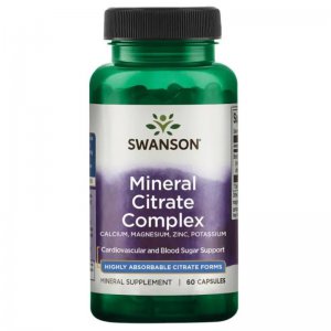 SWANSON Cytryniany Multi Mineral Citrate Complex