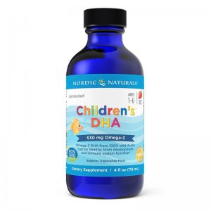 Nordic Naturals Children's DHA 530mg Truskawka 119ml