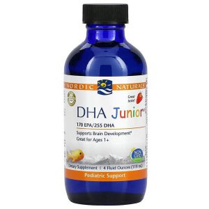 Nordic Naturals DHA Junior Liquid, Truskawkowy