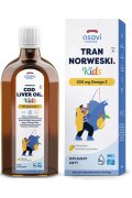 Osavi Tran Norweski Kids (Marine), 500mg Omega 3 (Cytryna) - 500 ml 