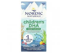 Nordic Naturals Children's DHA Vegetarian, 375mg lemoniada jagodowej 