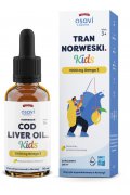 Osavi Tran Norweski Kids (Marine), 1000mg Omega 3 (Cytryna) - 50 ml.