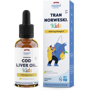 Osavi Tran Norweski Kids (Marine), 1000mg Omega 3 (Cytryna)