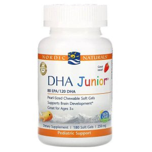 Nordic Naturals DHA Junior, truskawka