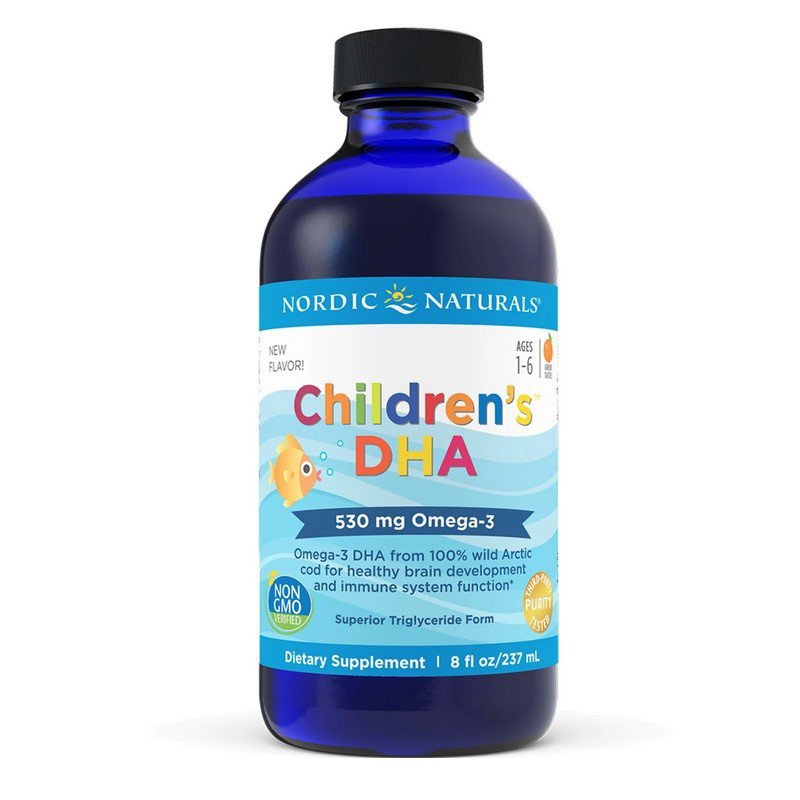Nordic Naturals Children's DHA 530mg Truskawka 237ml Kwasy Omega DHA