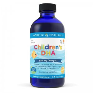 Nordic Naturals Children's DHA 530mg Truskawka 237ml