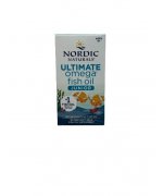 Nordic Naturals Ultimate Omega Fish Oil Junior, 680mg Truskawka - 90 kapsułek
