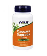 NOW FOODS Cascara Sagrada (Szakłak amerykański) 450mg - 100 kapsułek