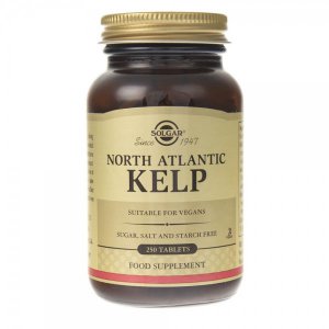 Solgar Północnoatlantycki Kelp (Jod) 200 mcg 