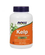 NOW Foods Kelp 150µg - 200 tabletek