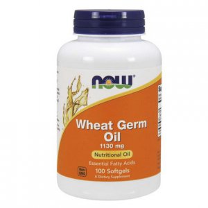 NOW FOODS Olej z zarodków pszenicy (Wheat Germ Oil) 1130mg