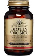 Solgar Biotyna 5000 μg  - 50 kapsułek