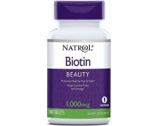 Natrol Biotin Beauty, 1000mcg Biotyna