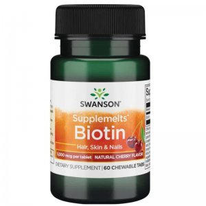 SWANSON Biotyna tabletki do ssania
